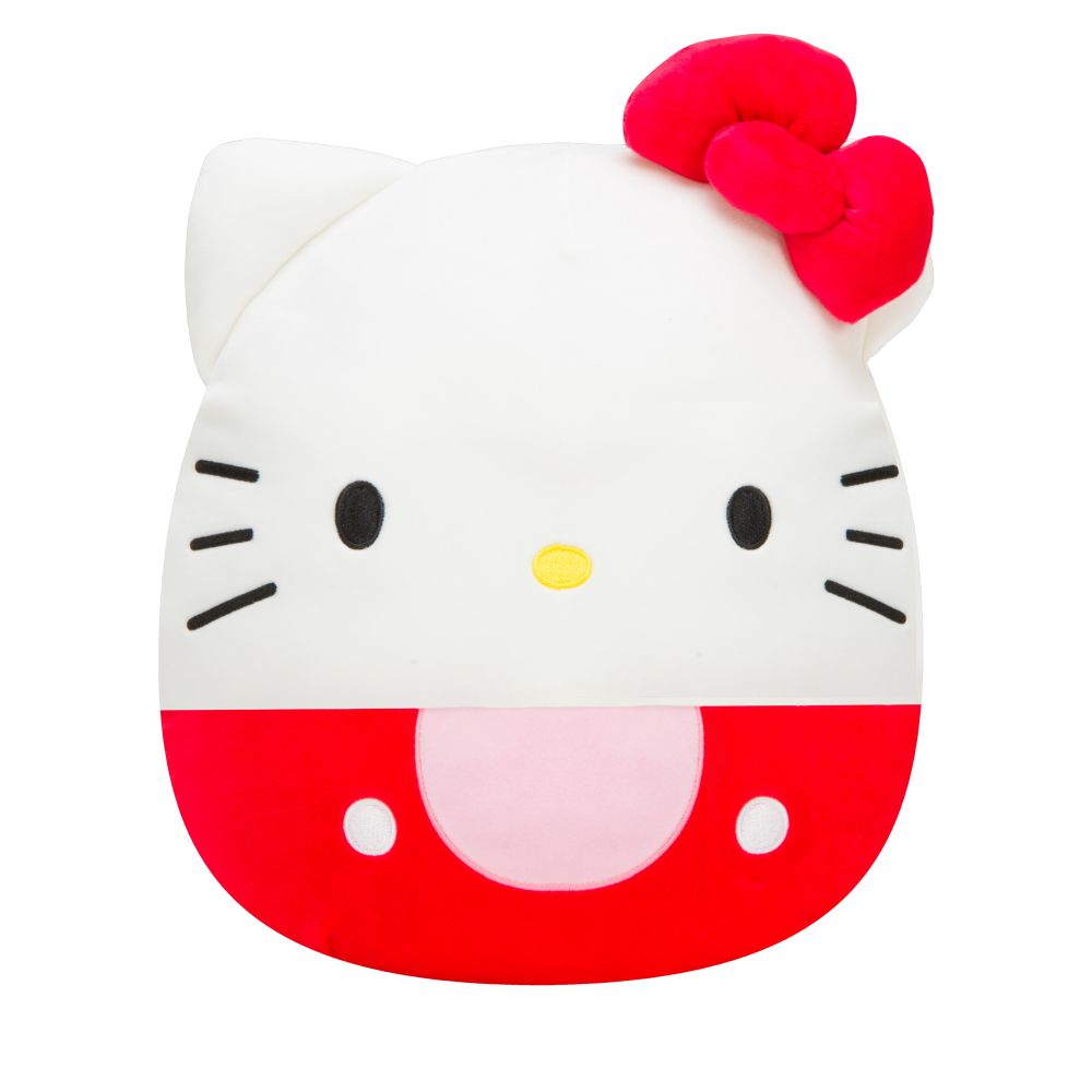 Squishmallows - Little Sanrio Core Hello Kitty Red Suit Plush Toy - 20cm