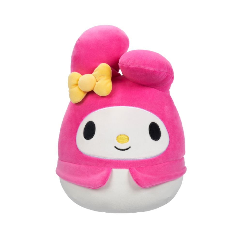 Squishmallows - Little Sanrio Core My Melody With Yellow Bow And Pink Suit Plush Toy - 25cm