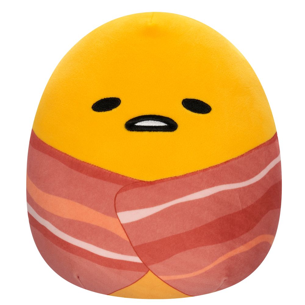 Squishmallows - Little Sanrio Core Gudetama Wrapped In Bacon Plush Toy - 20cm