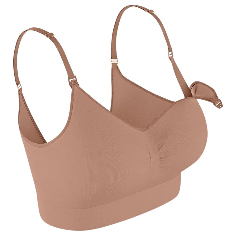 Mums & Bumps - Leonisa - High-Tech Clip Cup Maternity & Nursing Bra - Nude