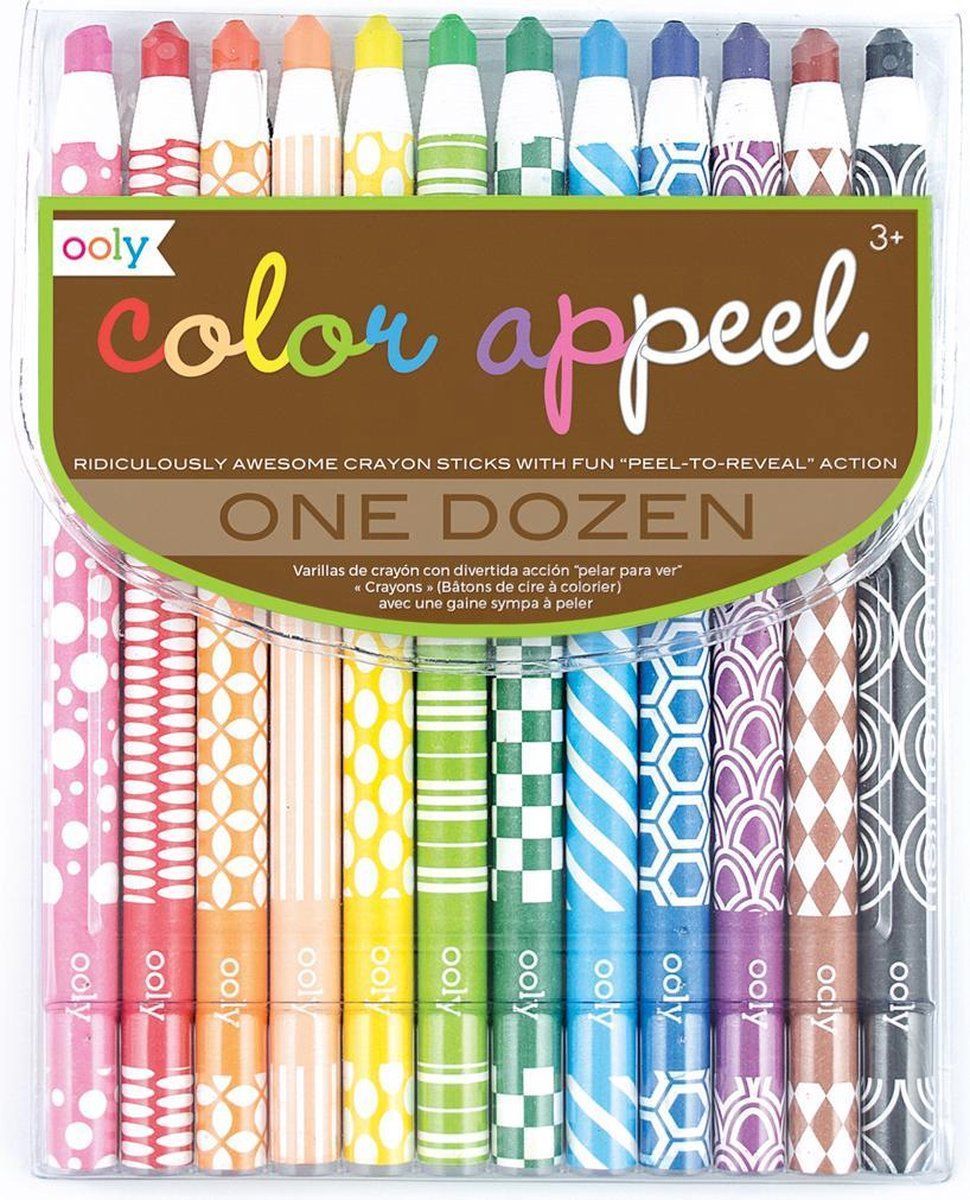 Ooly - Color Appeel Crayons - 12 Pcs