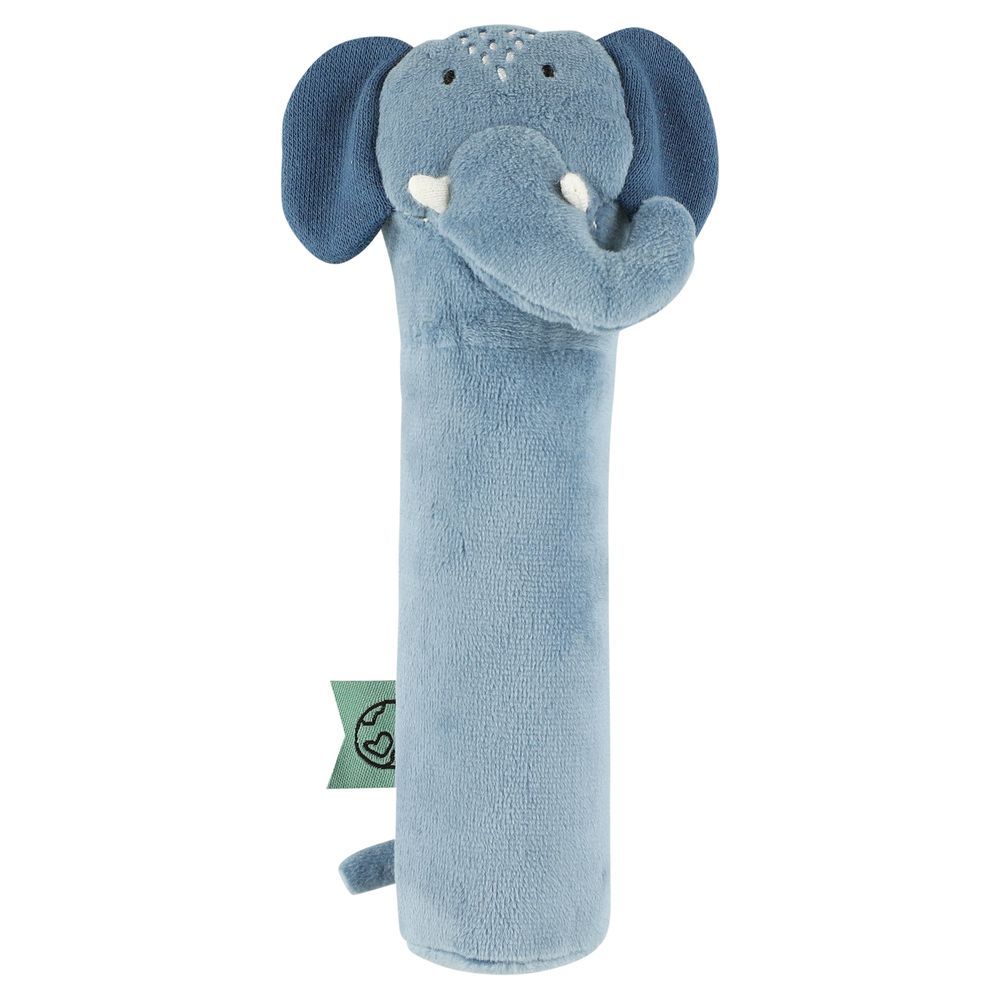 Trixie - Squeaker Plush Toy - Mrs. Elephant - Blue - 16cm