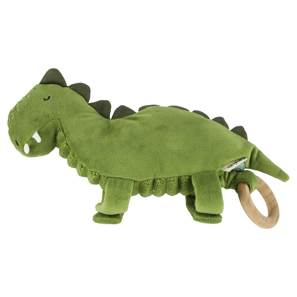 Trixie - Plush Music Toy - Mr. Dino - Green - 23cm