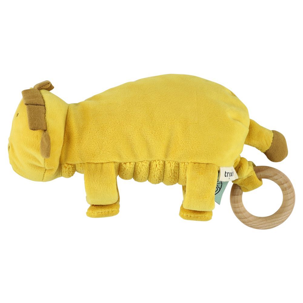 Trixie - Plush Music Toy - Mr. Lion - Yellow - 23cm