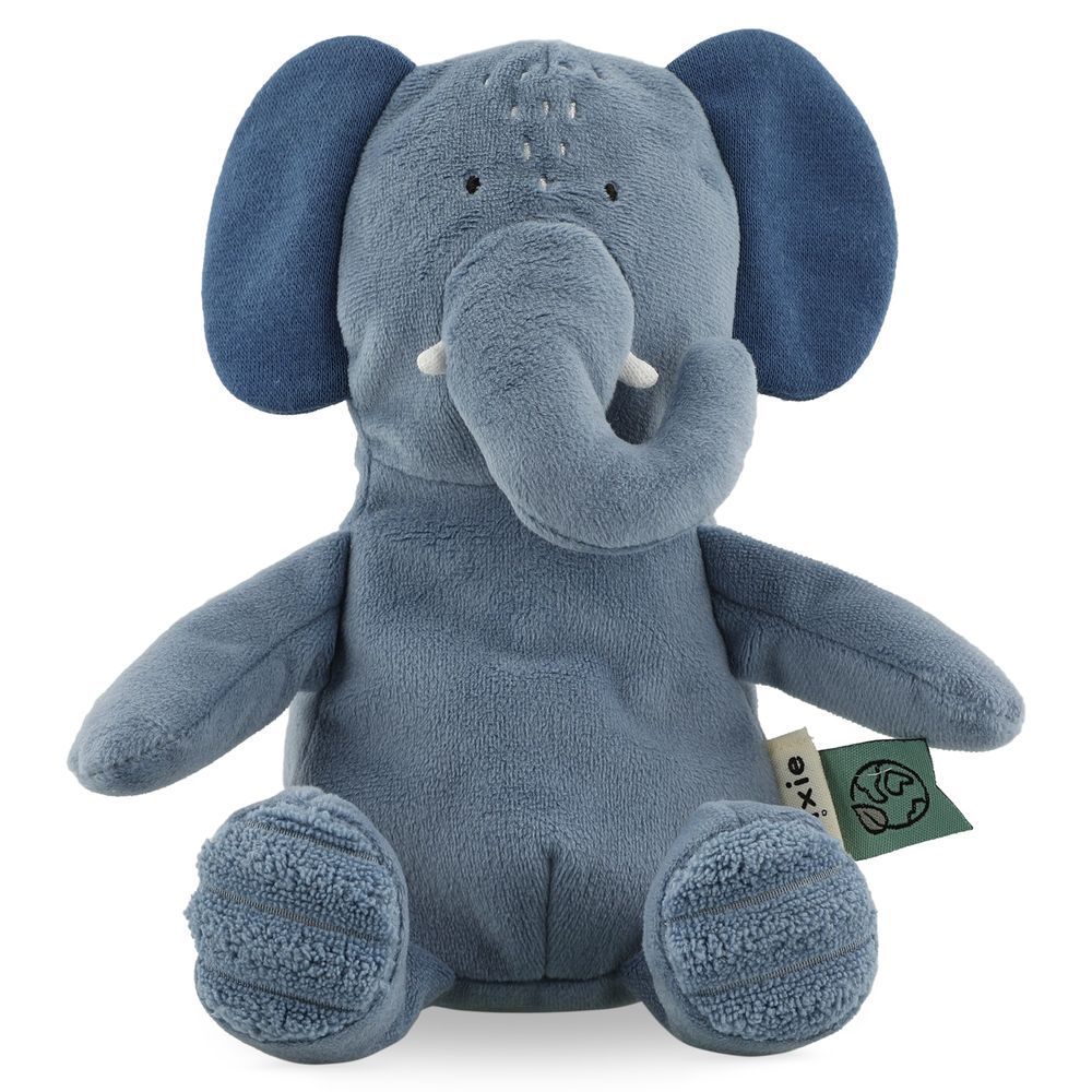 Trixie - Baby Plush Toy - Mrs. Elephant - Blue - 22cm