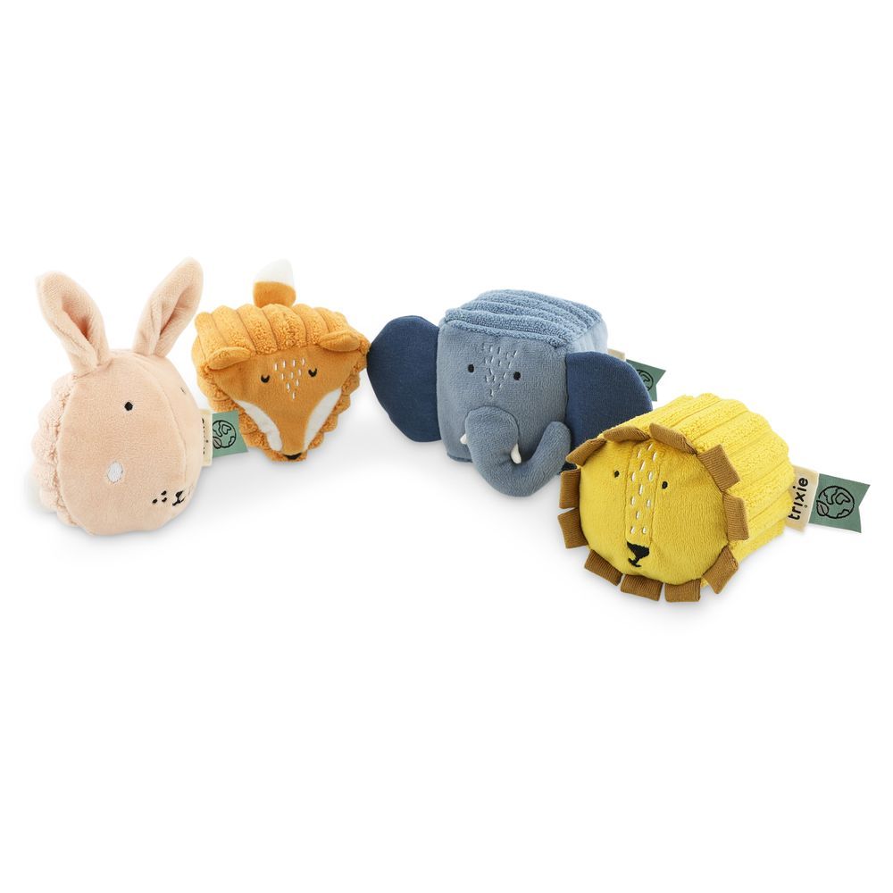 Trixie - Sensory Blocks Animals Toy - 4 Pcs