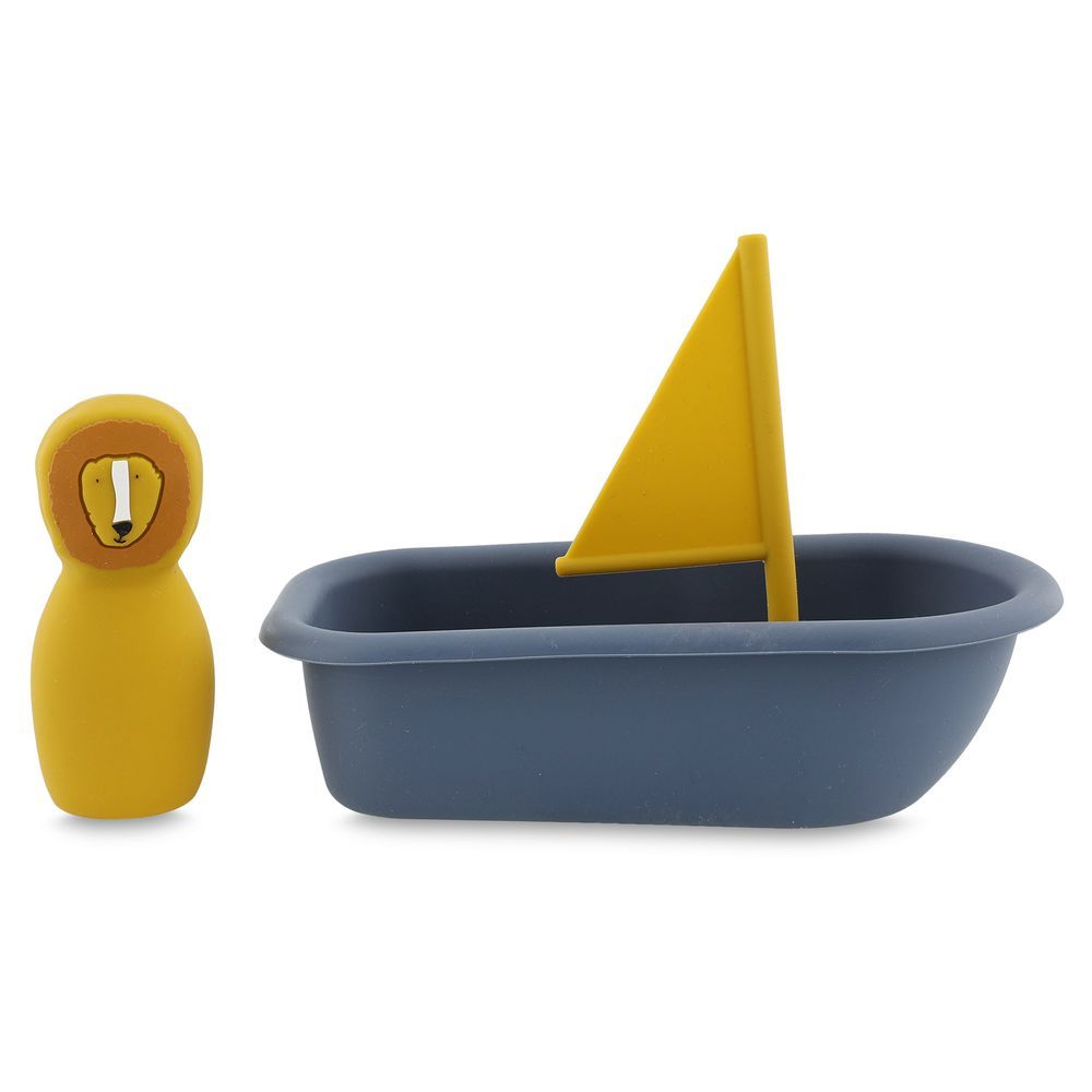 Trixie - Bath Toy Sailboat With Mr. Lion