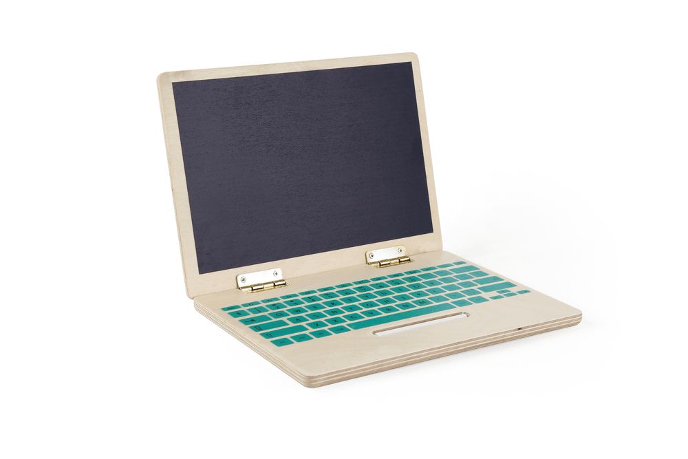 Larisa & Pumpkin - Wooden Toy Laptop