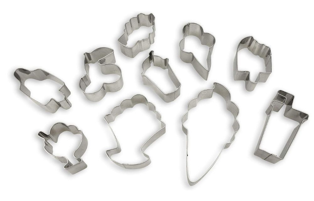 Handstand Kitchen - Cookie Cutters Set - Ice Cream - 10 Pcs