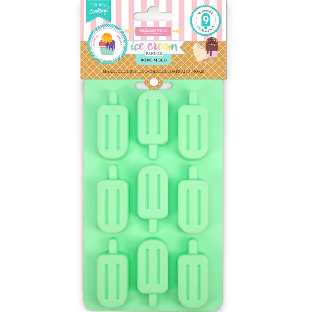 Handstand Kitchen - Ice Cream Mini Cupcake Mold - Green