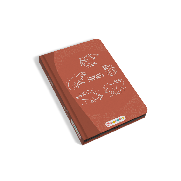 Kidywolf - Kidydraw Mini LCD Tracing Book - Dino's