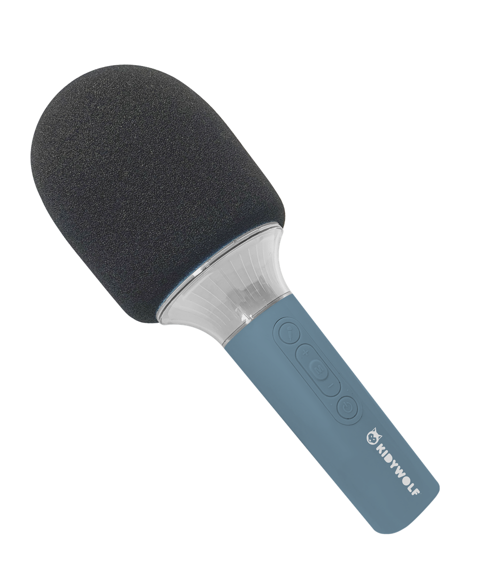 Kidywolf - Kidymic Karaoke Microphone - Blue