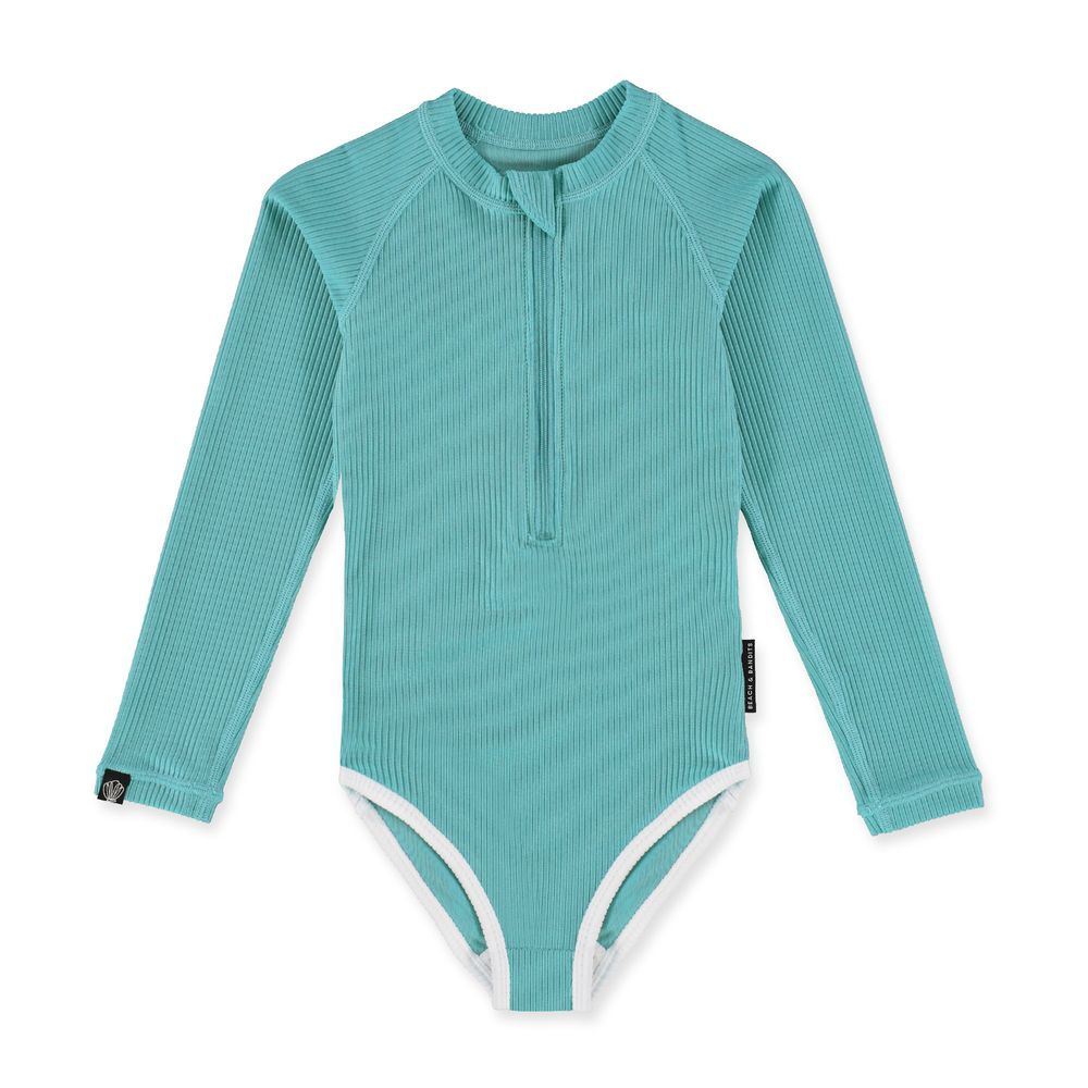 Beach & Bandits - Ribbed Swimsuit - Coastal