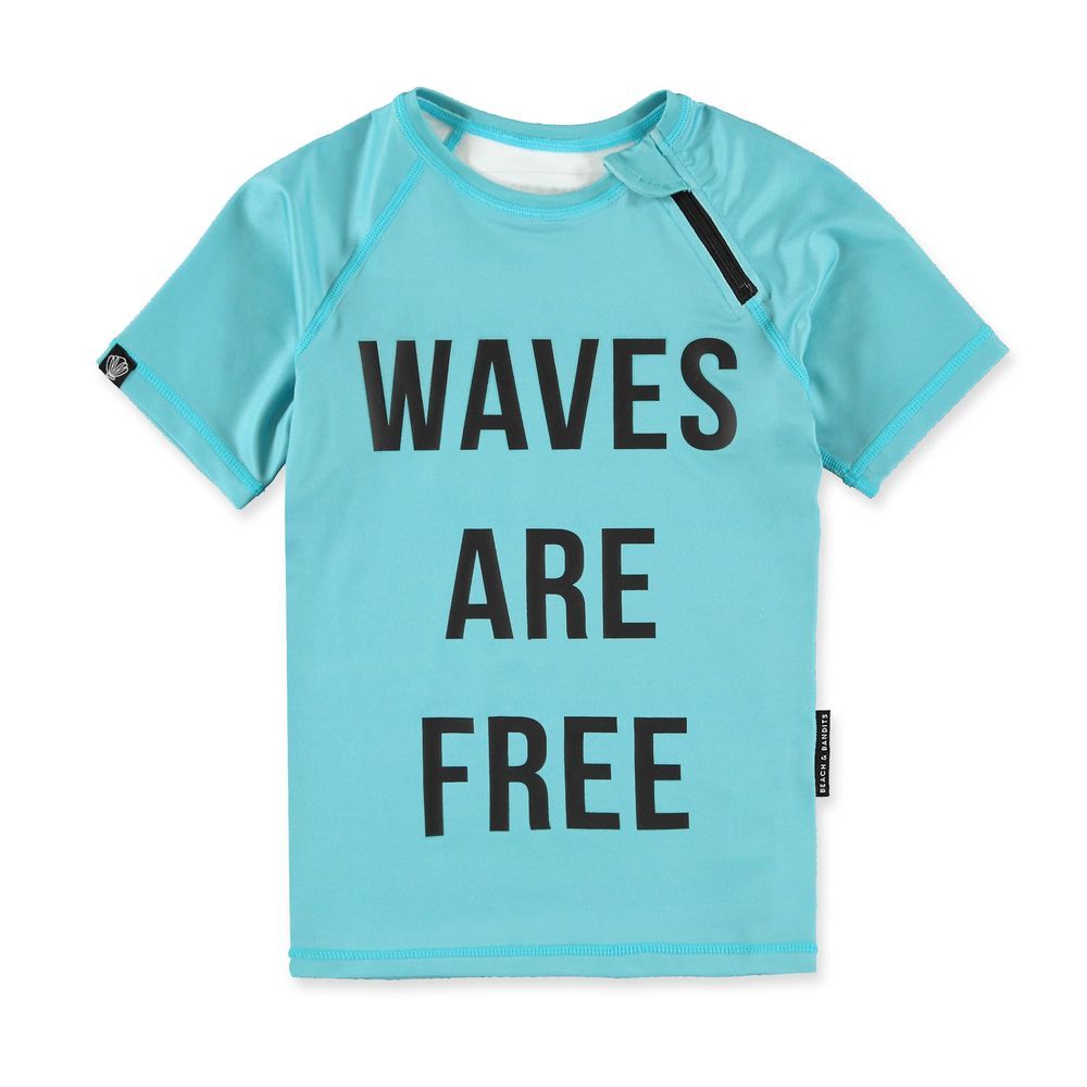 Beach & Bandits - Waves Are Free Swim Tee