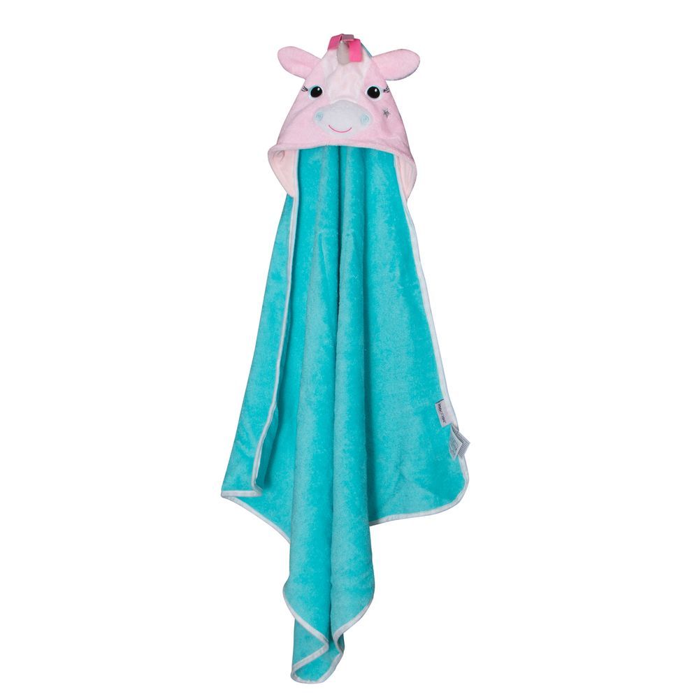 Zoocchini - Baby Hooded Towel - Allie the Alicorn