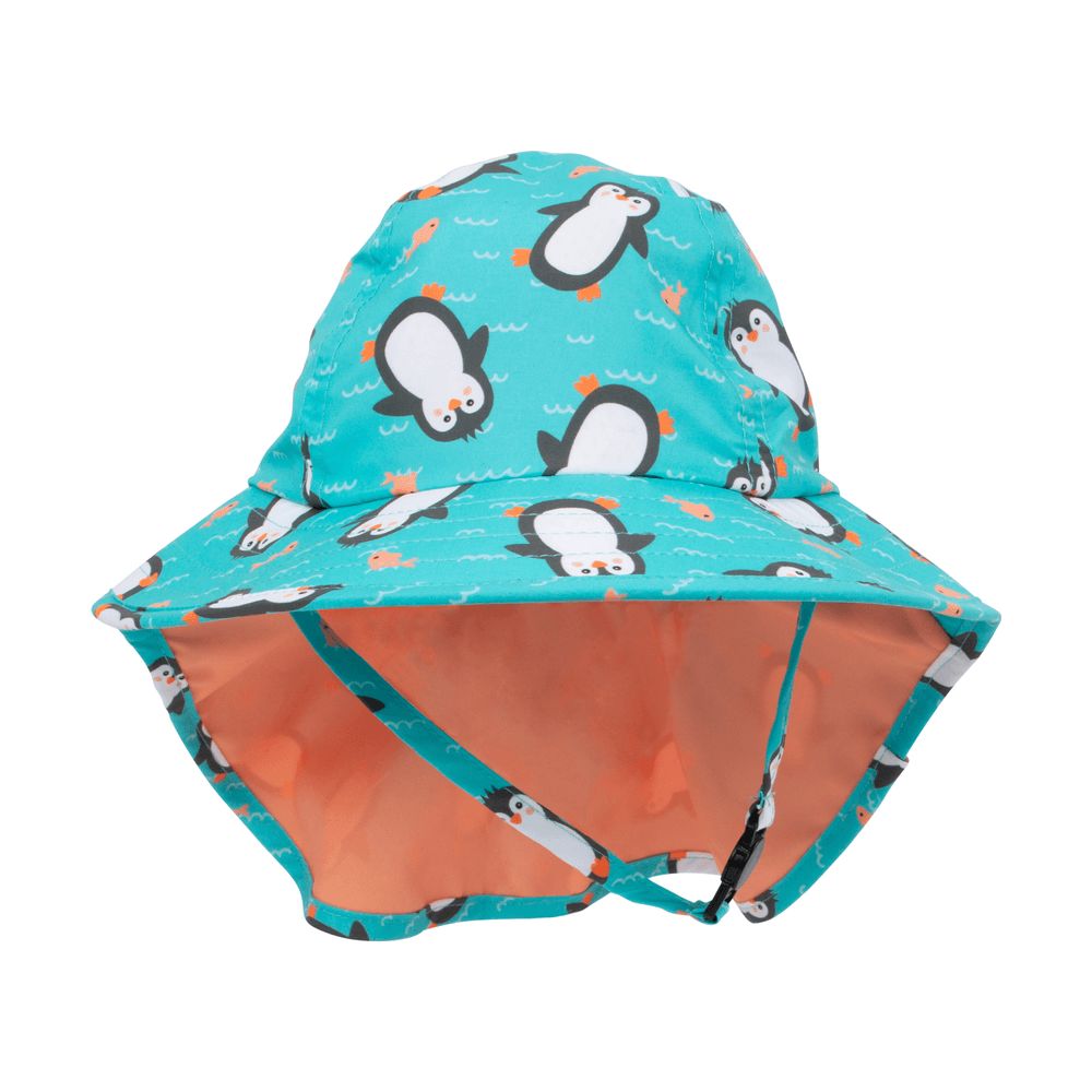 Zoocchini - Cape Sun Hat - Penguin