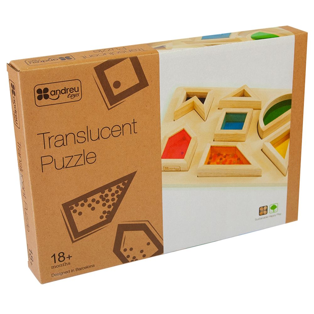 Andreu Toys - Translucent Puzzle - 8pcs