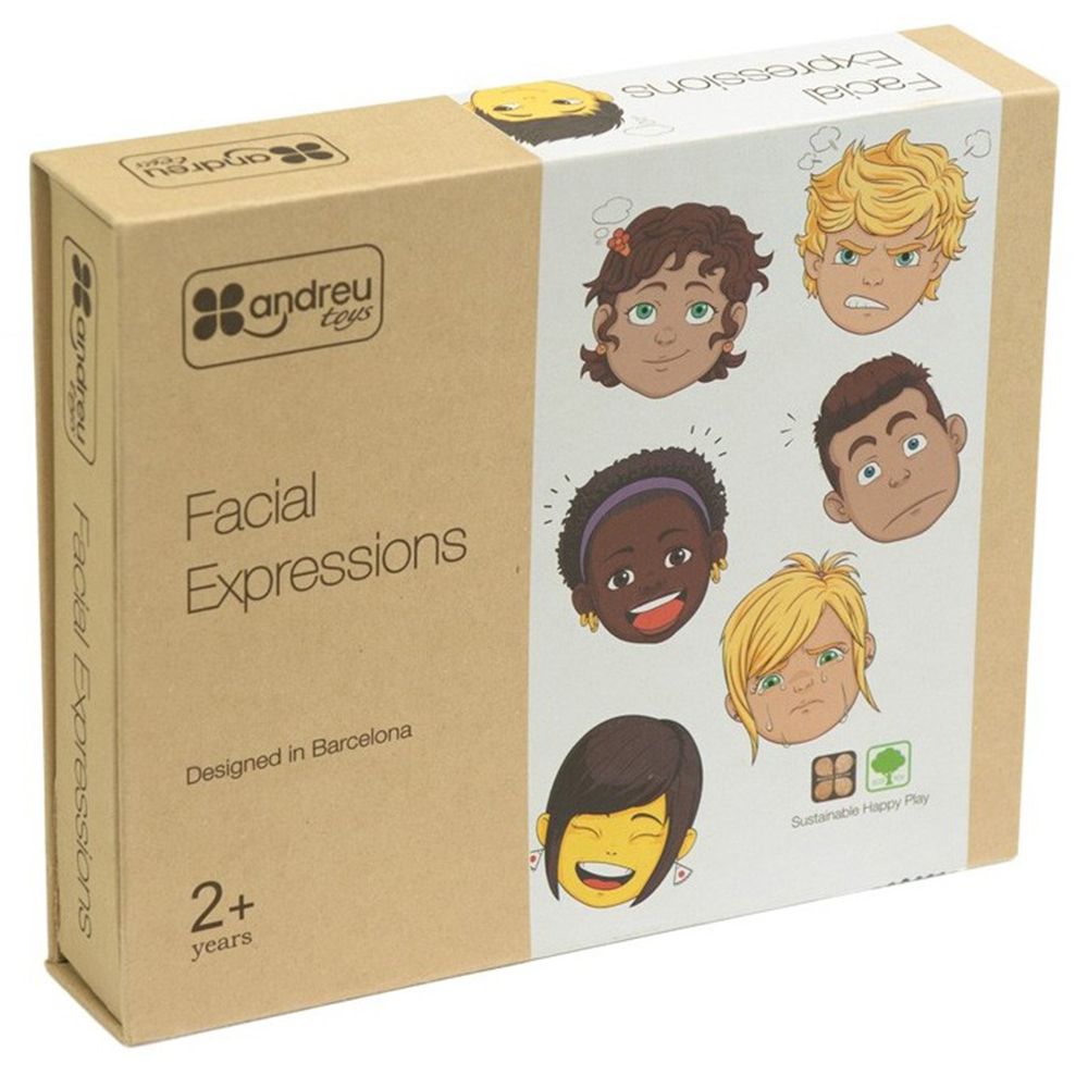 Andreu Toys - Facial Expressions Kit - 28pcs