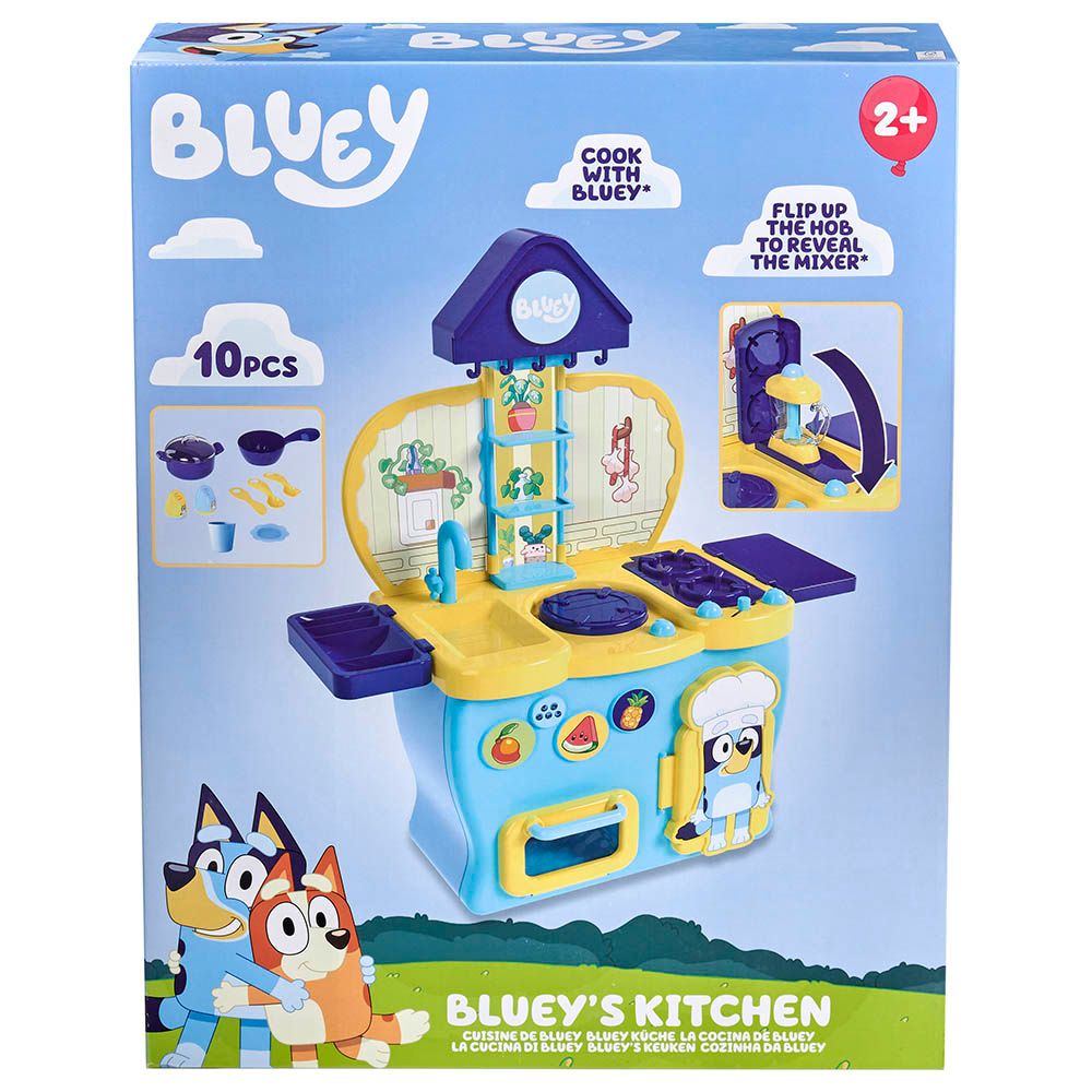 Bluey - Kitchen Playset - 10pcs