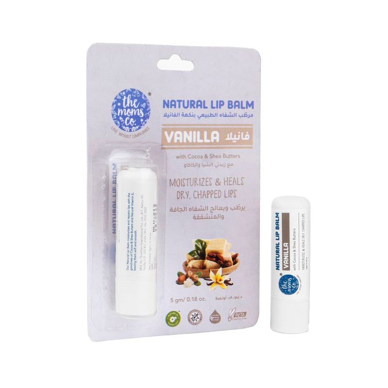 The Moms Co - Natural Lip Balm - Vanilla - 5 g