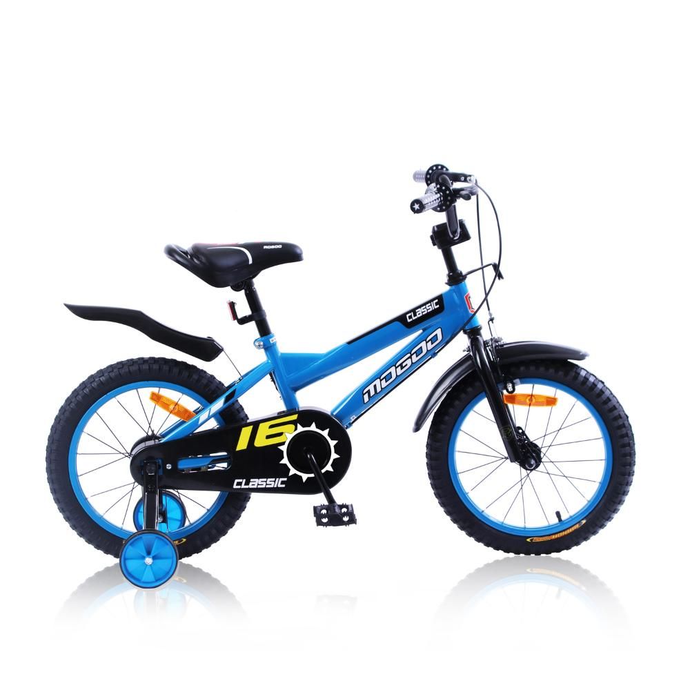 Mogoo - Classic 16 Inch Kids Bicycle - Blue