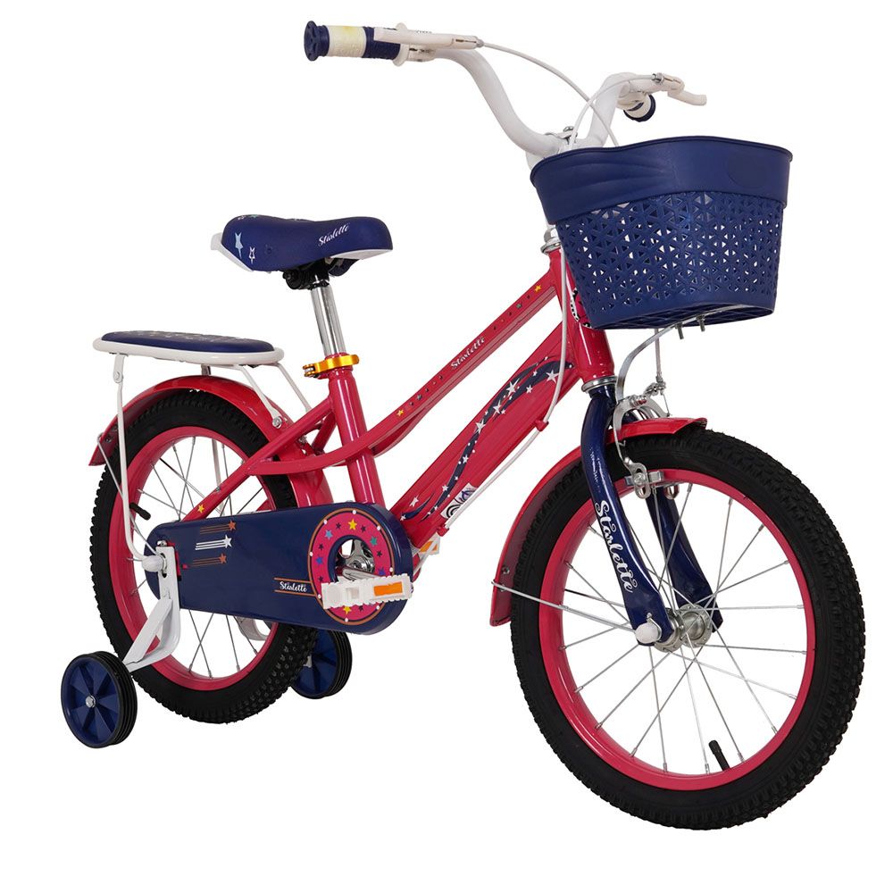 Vego - Starlette Girls Bike - 16-Inch - Dark Pink