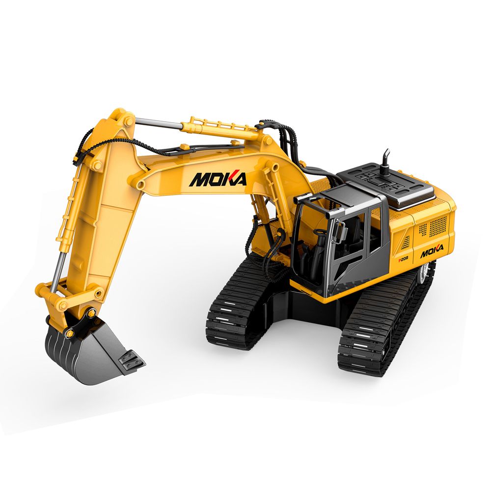 Stem - Remote Control Die-Cast Excavator With Lights And Sound