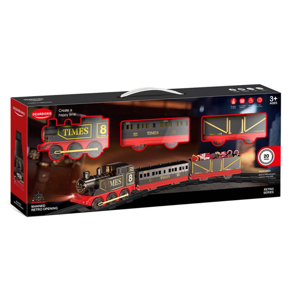 Stem - Retro Electric Train 20-Pc Set