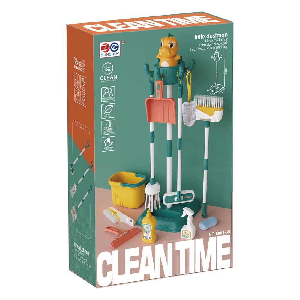 Stem - Dinosaur Cleantime Toy Set