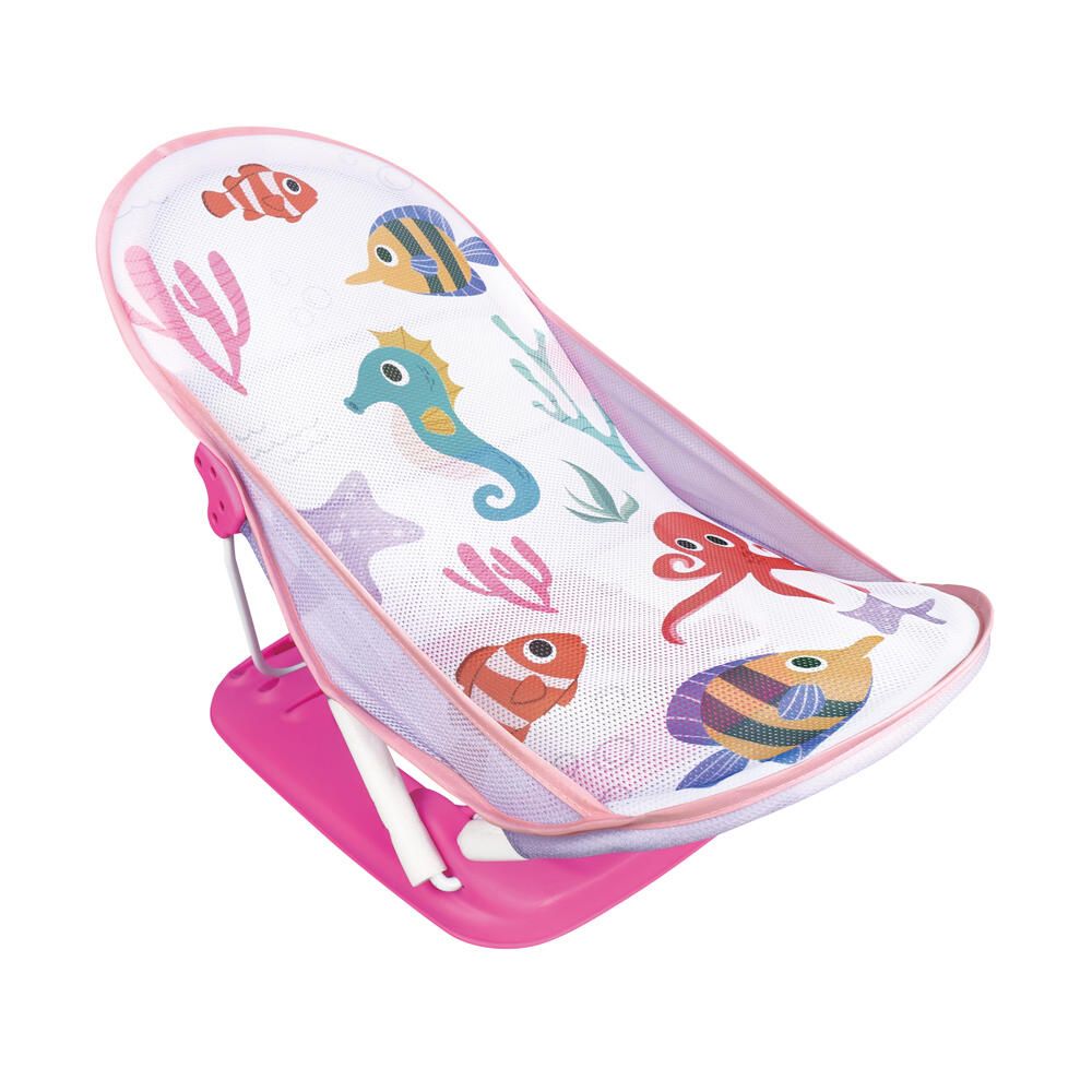 Stem - Baby Bather With 3-Position Recline - Pink