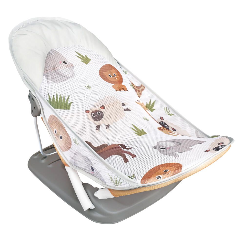 Stem - Baby Bather With 3-Position Recline - Grey