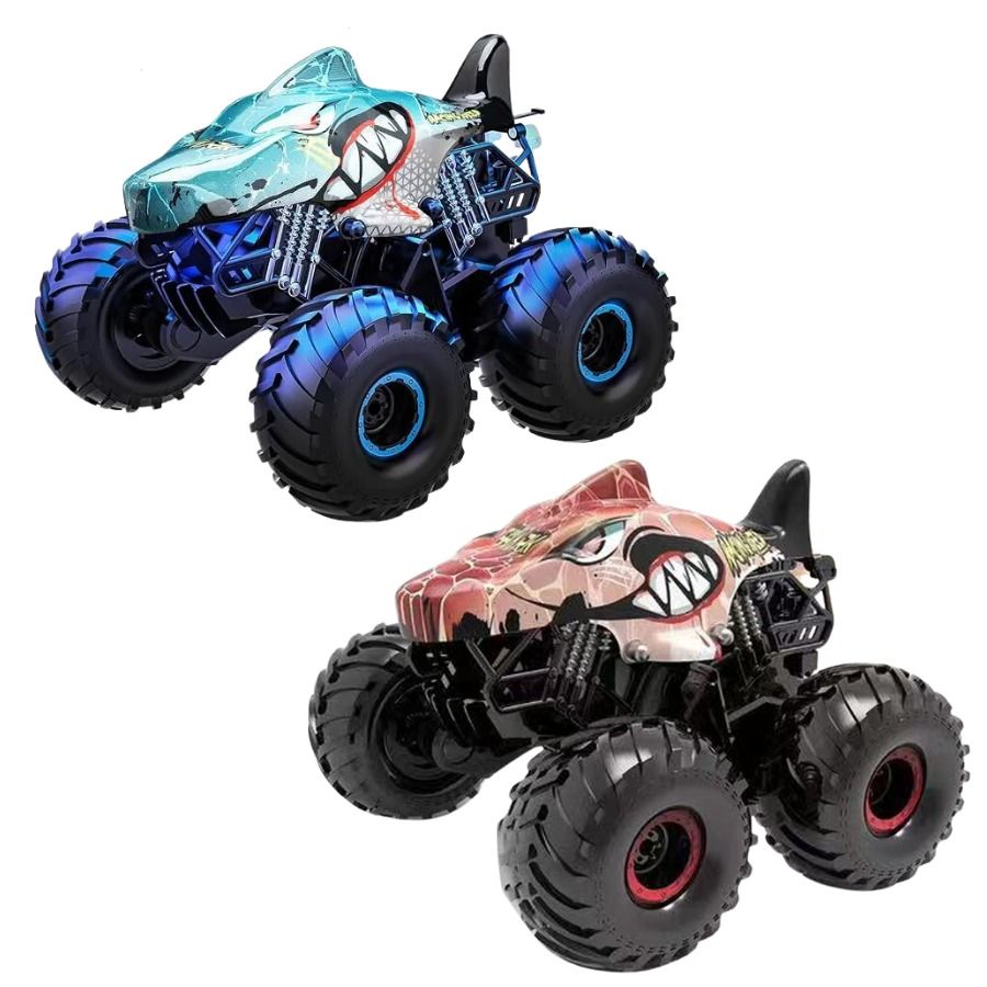 Stem - Remote Control Shark Standing Stunt Car - Color May Vary - 1 Pc