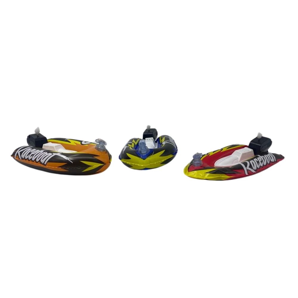 Stem - Inflatable Windup Boat Racer - 1pc - Colour May Vary