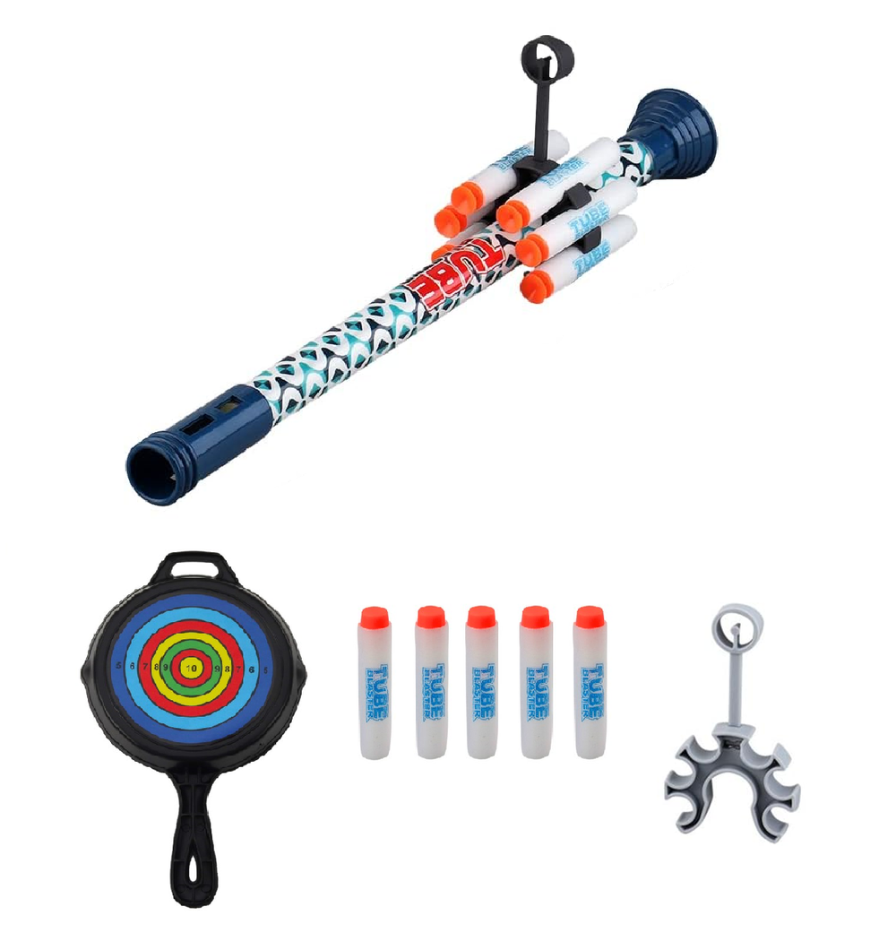 Stem - Tube Blaster Blow Dart Shooter Set - Color May Vary