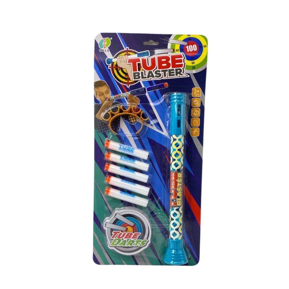 Stem - Tube Blaster Blow Dart Set - Blue