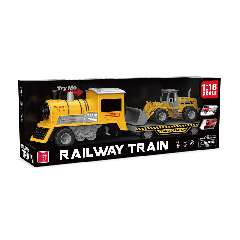 Stem - 1/16 Light And Music Railway Train - Yellow