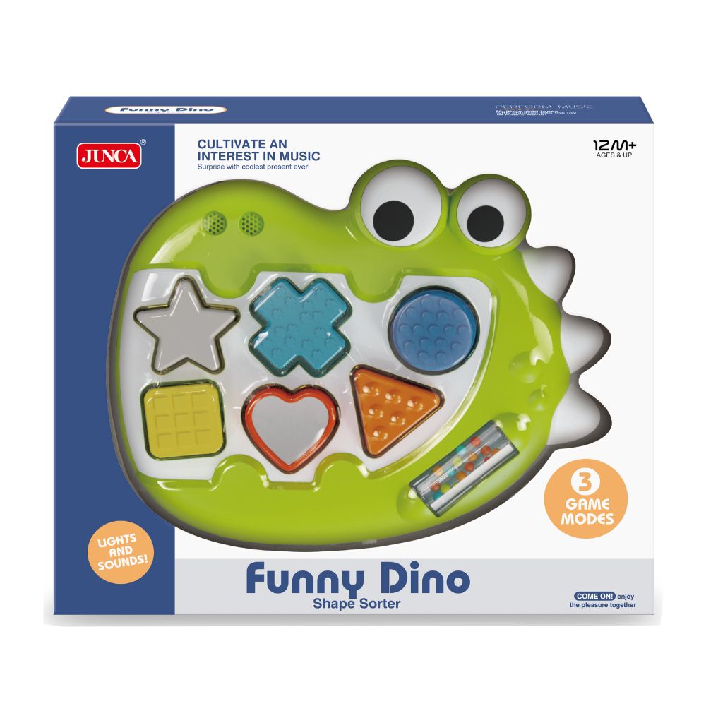 Stem - Funny Dino Shape Sorter