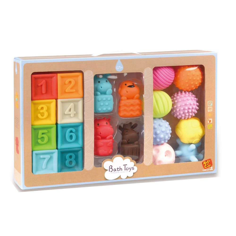 Stem - 3-in-1 Bathroom Toys 20pc Set