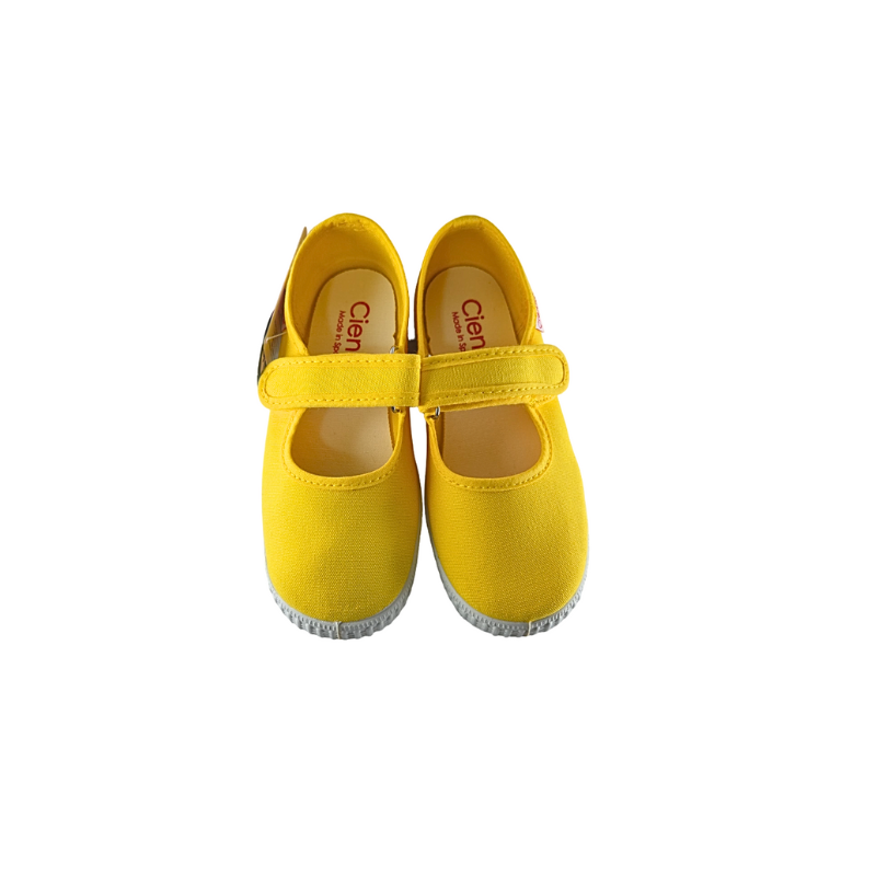 Pikkaboo - Ceinta Amarillo Loop And Strap Comfort Shoes - Yellow