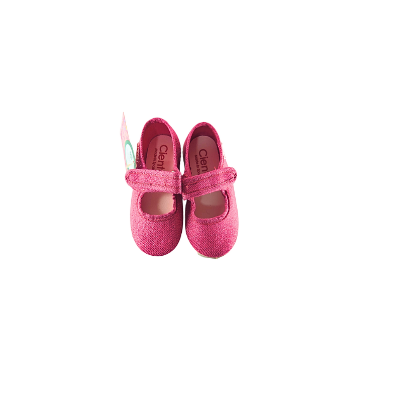 Pikkaboo - Ceinta Kids Comfort Shoes - Mercedes Loop & Strap - Fuchsia Shimmer