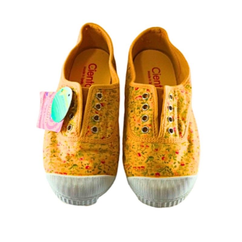 Pikkaboo - Ceinta Mostaza Kids Comfort Shoes - Floral Orange