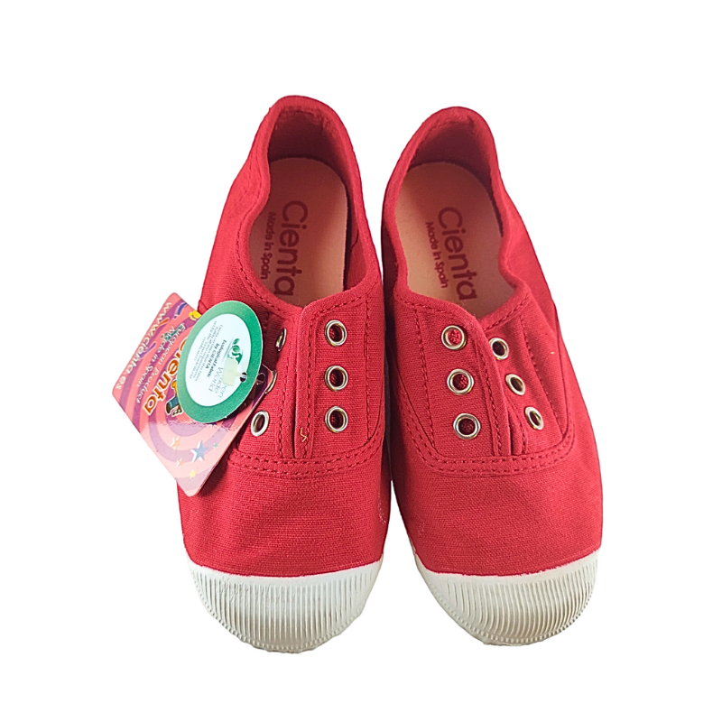 Pikkaboo - Ceinta Rojo Eyelet Slip-on Kids Shoes - Red