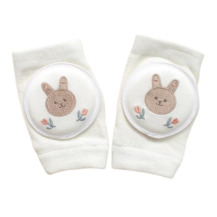 Pikkaboo - Soft Crawl Baby Knee Pads - Rabbit