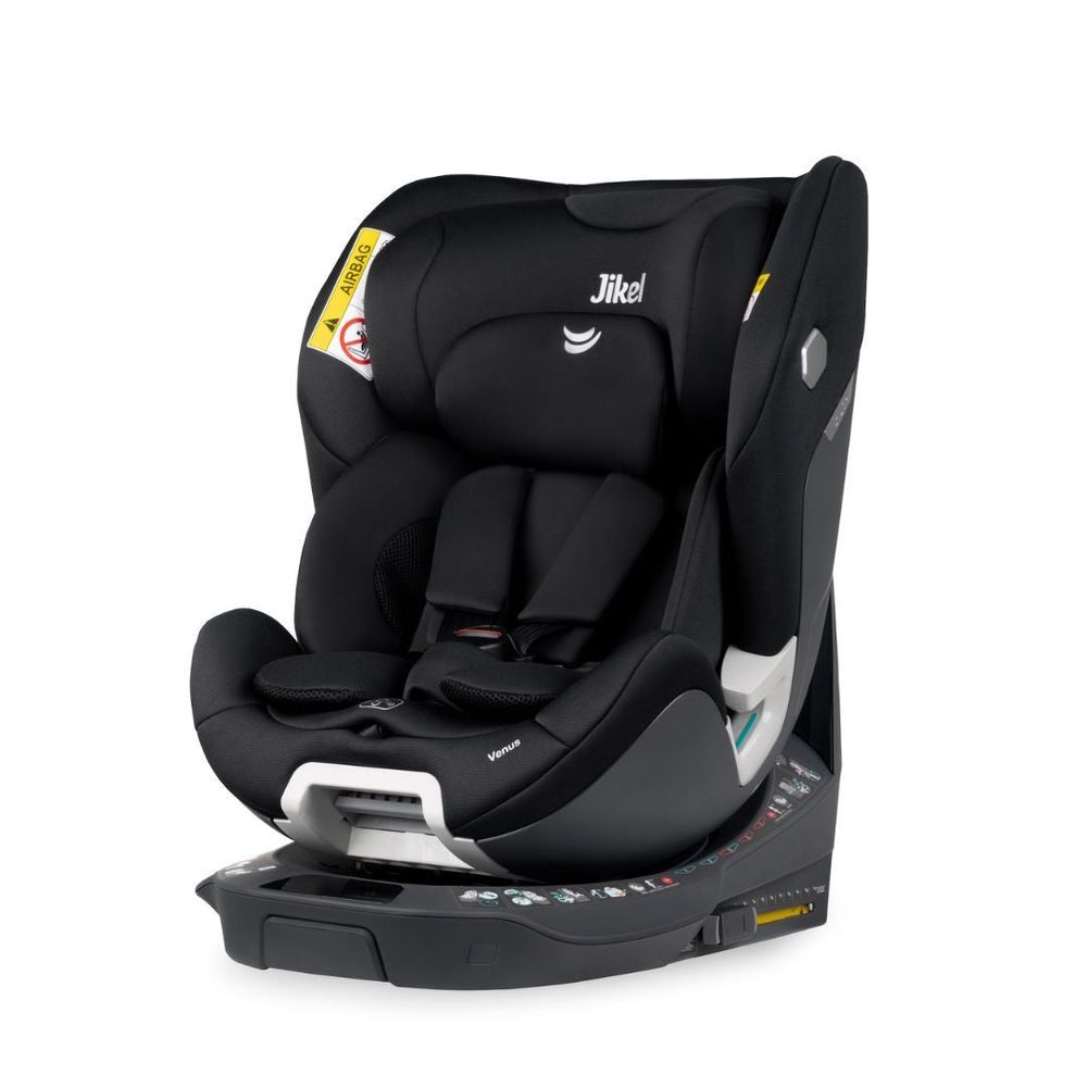 Jikel - Venus 360 I-Size Isofix Ventilated Car Seat - Black