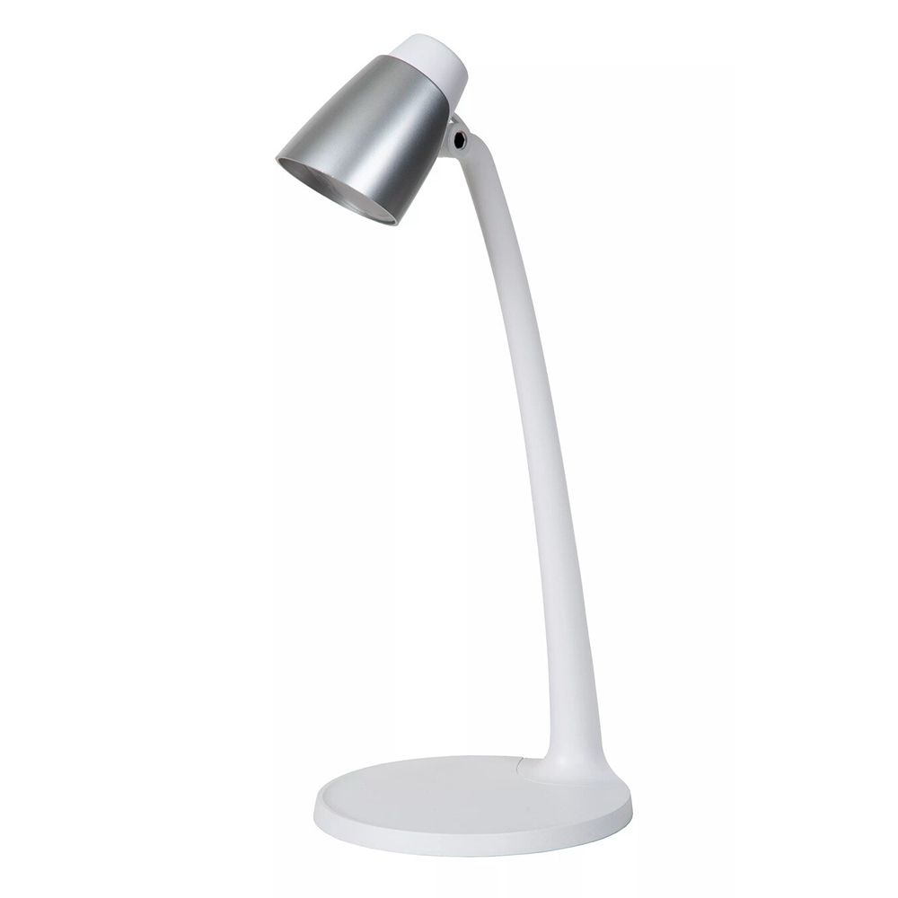 ChildrenLighting - Ludo 3000K LED Desk Lamp - White/Silver - 4.5 Watts