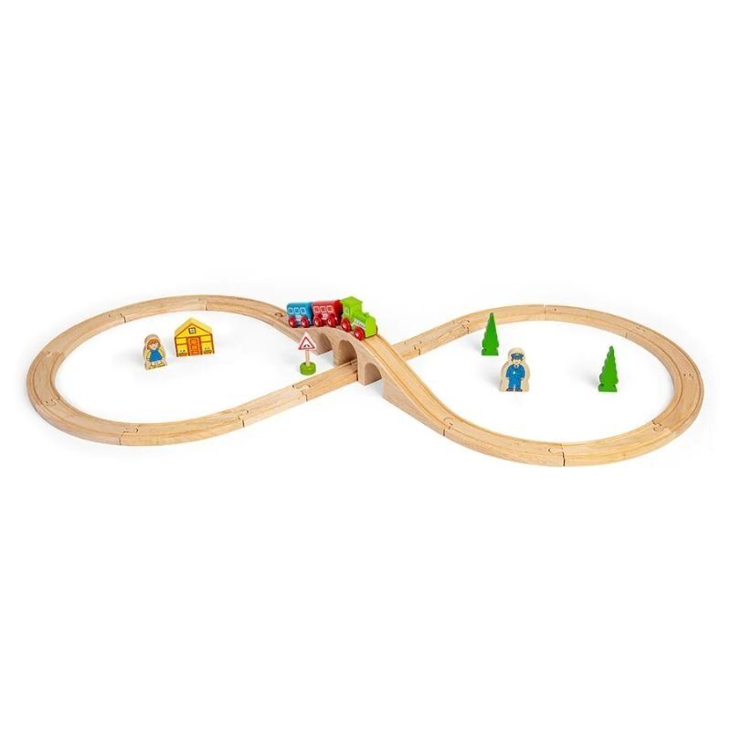 Bigjigs - Figure of Eight Train Set