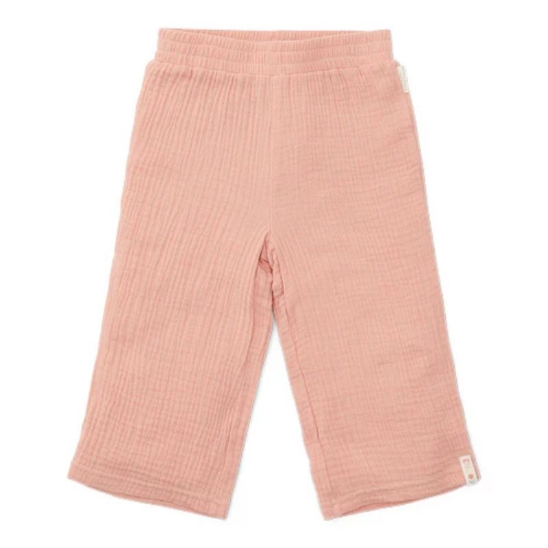 Little Dutch - Muslin Trousers - Flower Pink