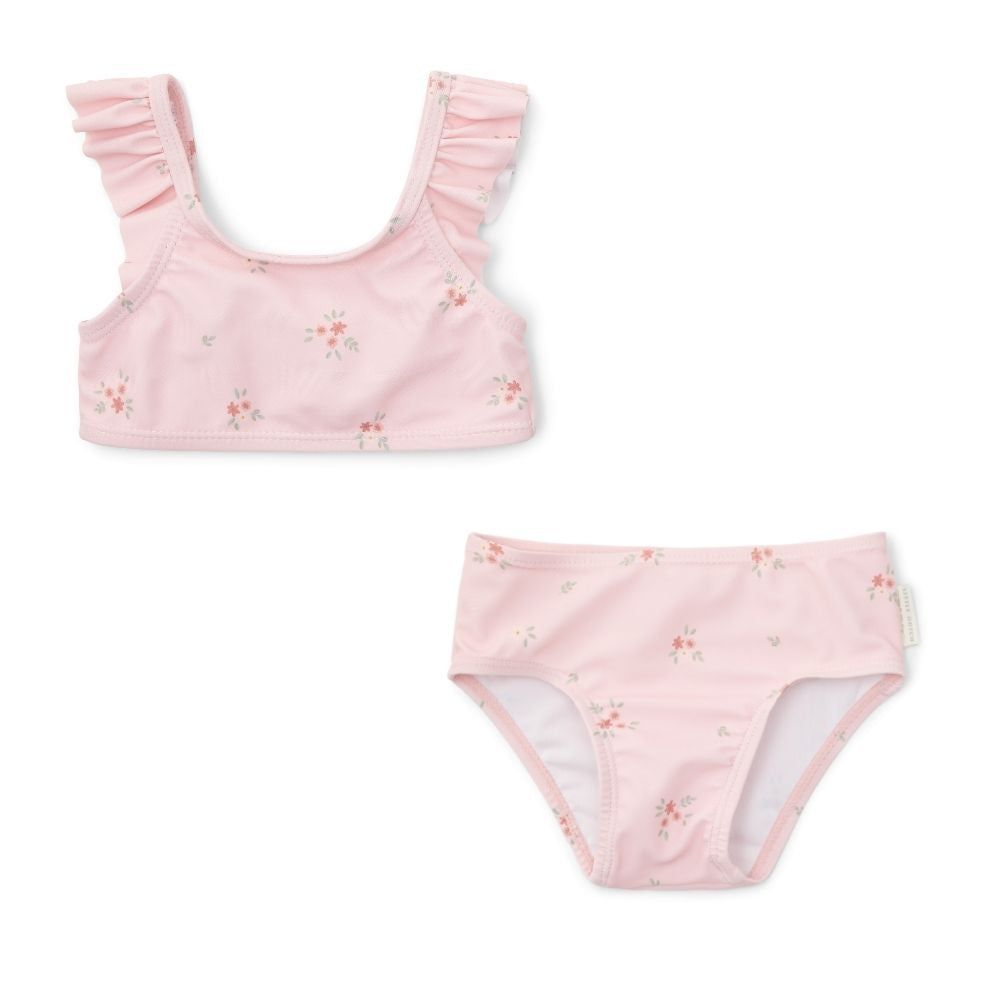 Little Dutch - 2pc-Set - Girls' Ruffles Swimsuit - Rosy Meadows