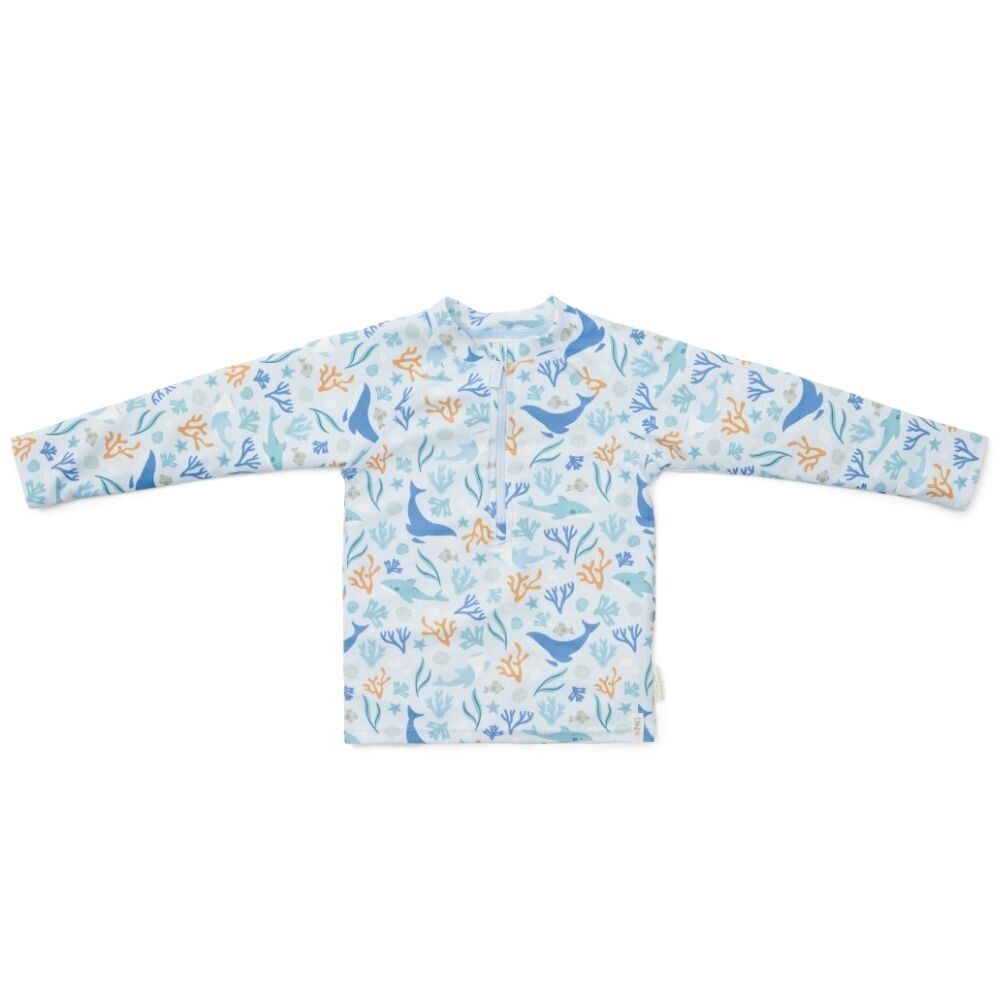 Little Dutch - Swim T-shirt Long Sleeves Ocean Dreams - Blue