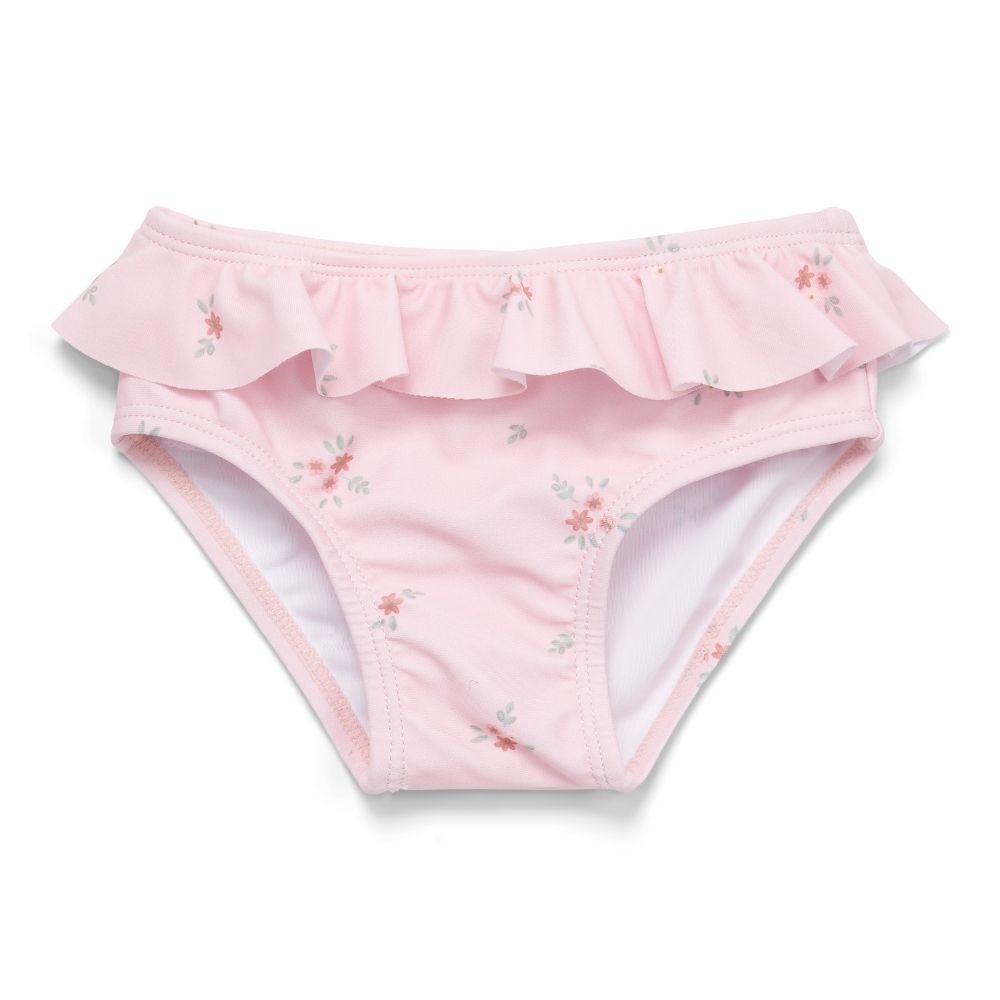 Little Dutch - Rosy Meadows Ruffles Bikini Swim Pant - Pink